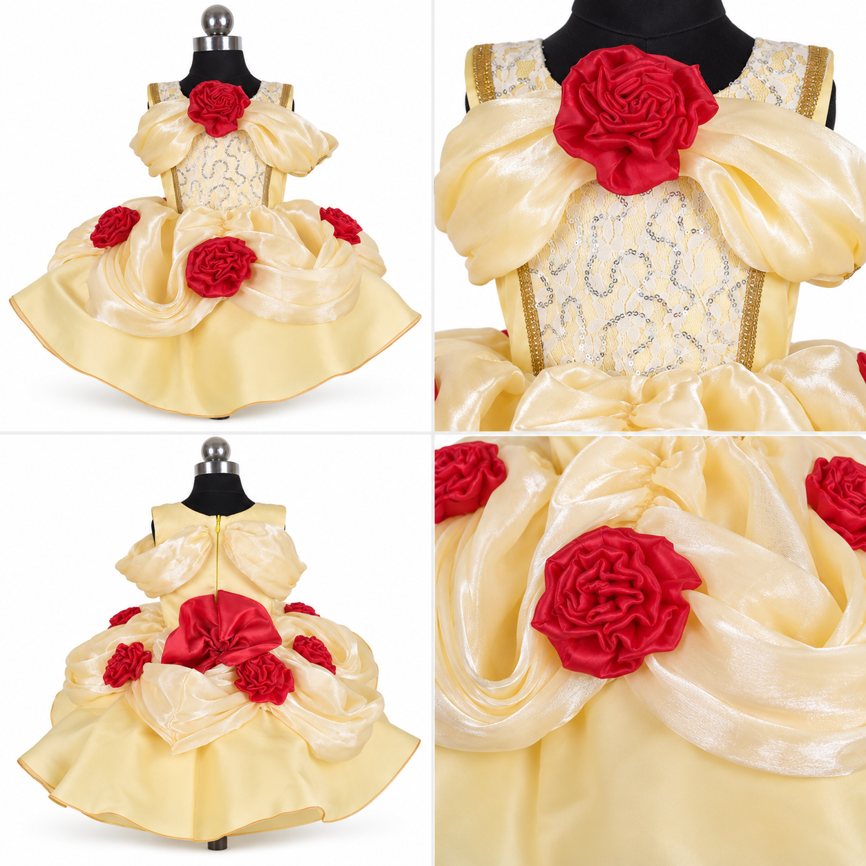 Yellow Belle Princess Dress