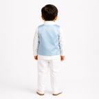 Royal Sky Prince and Frosted Princess sibling set boy styled